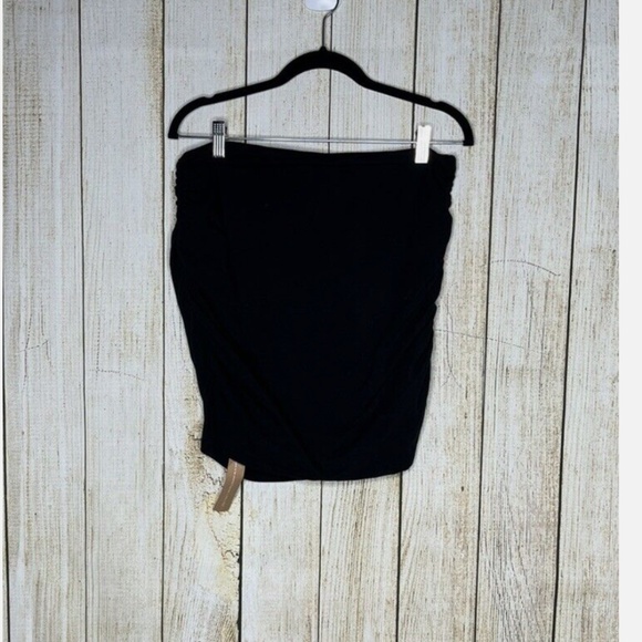 Reformation Melonie Knit Skirt Size Large NWT Black - Picture 3 of 5